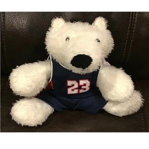 Ganz Webkins: Polar Bear HM116 Soft Plush With Basketball Shirt and Shorts